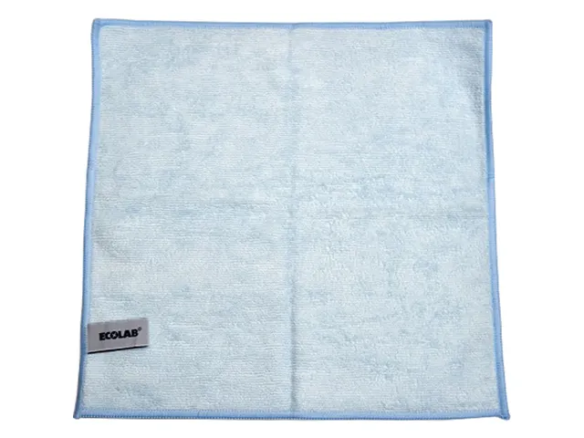 Ecolab Polifix Microclin Eco Microvezeldoek Blauw 32x32cm 5 stuks