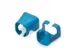 Kleurclips voor RJ45-kabels Blauw verpakking van 100 stuks