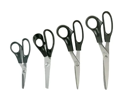 Schaar Quantore 140mm +plastic handvat zwart