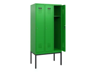 schoollocker,HxBxD 1950x900x500mm,3vak,vak B 300mm,cil.-slot - 1