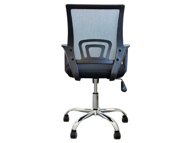 Bureaustoel Basic Net Zwart Stof