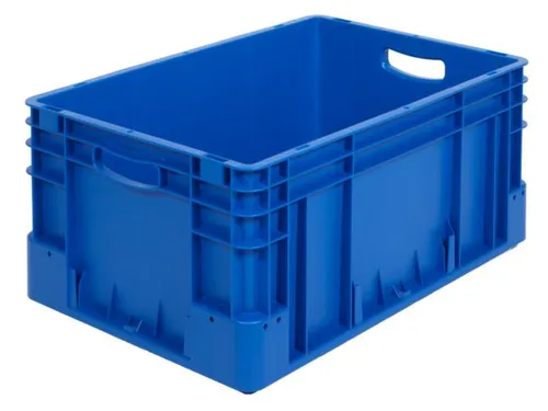 Stapelkrat Pp Hxlxb 270X600X400Mm 50L Blauw