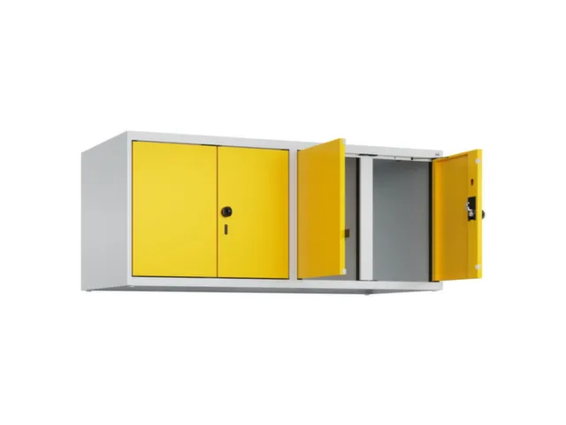 opzetkast,v. locker voor scheiding van kleding,4vak.,vak B 300mm