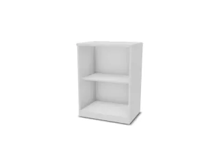kantoorstelling,HxBxD 825x600x445mm,Bl-wit - 2