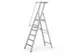 Platformladder Aluminium Bordes H X B X D 1580X 400X 400Mm 6Treden