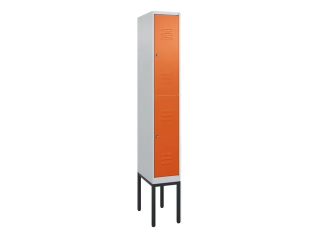 dubbeldekse locker,HxBxD 2120x300x500mm,1x2vak.,vak B 300mm