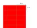 Gekleurde Etiketten 70x37mm Fluor Rood 42312