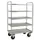 etagewagen,draagverm. 400kg,5etage(s),laadvl. LxB 900x440mm,staaletage