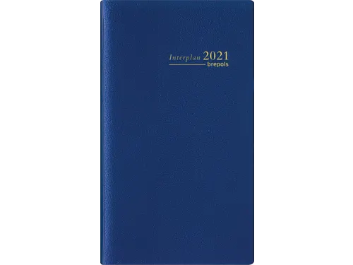 agenda Interplan Genova 6-talig, blauw, 2026