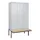 locker met bank,HxBxD 2120x1200x815mm,3vak,vak B 400mm,cil.-slot