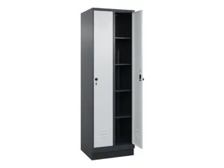 wasgoedverdeelkast,HxBxD 1950x600x500mm,vak B 300mm,draaigrendel - 2
