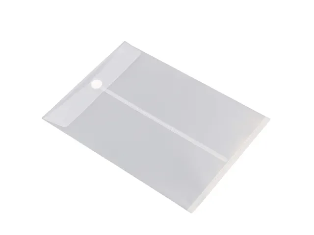 Enveloptas HF2 A4 240x335mm staand PP transparant wit