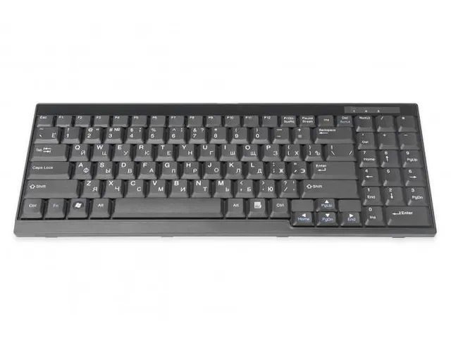 Toetsenbord voor TFT-consoles zwart kabel Russische versie