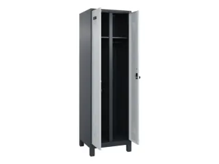locker voor scheiding van kleding,HxBxD 1950x600x500mm,2vak - 1