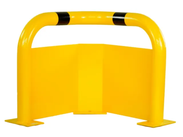 hoek-aanrijdbeveiligingsbeugel,v. binnen/buiten,HxBxD 600x600x600mm
