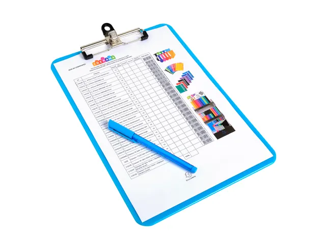 Klemplaat IDERAMA 2 2,5x31,5 cm voor A4
