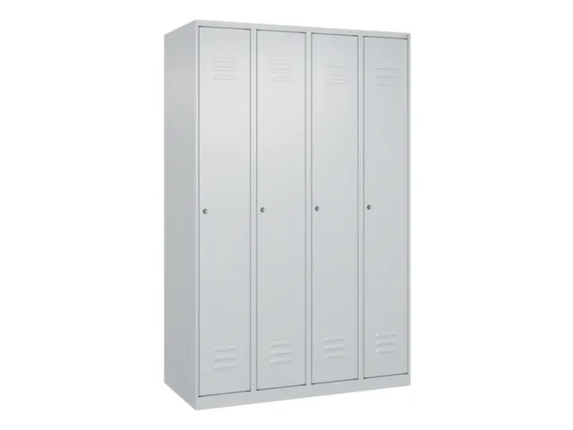 locker voor scheiding van kleding,HxBxD 1850x1200x500mm,4vak