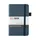 Notitieboek Sakura hard cover pocket lijn donker indigo 90x140mm