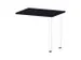 table de rallonge,haut. régl.,HxlxP 720-840x800x600mm,CC-noir