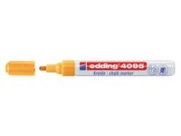 Krijtstift edding 4095 rond neon oranje 2-3mm