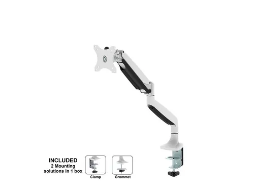 Newstar Monitorarm 1 Scherm 32 Inch Wit Gasveer
