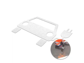markeersymbool,symbool/tekst: "E-auto",markering HxB 800x1200mm - 1