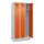 locker voor scheiding van kleding,HxBxD 1950x900x500mm,3vak