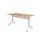 klaptafel,verrijdbaar,HxBxD 750x1600x800mm,rechthoekig
