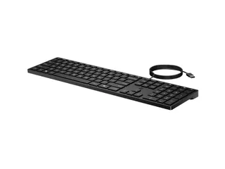 HP Desktop 320K toetsenbord met kabel azerty zwart - 5