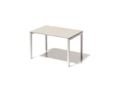 In hoogte verstelbaar bureau,HxBxD 650-850x1200x800mm,blad grijswit