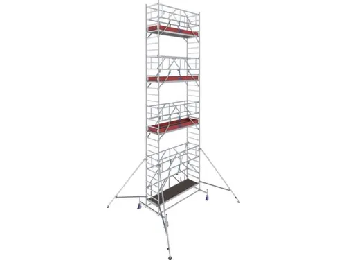 rolsteiger,werk H 9,4m,steiger H 8,5m,platform BxD 2500x750mm