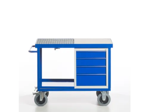 kastwagen,draagverm. 600kg,2etage(s),laadvl. LxB 1150x700mm