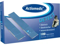 Vingerverbanden Detecteerbaar Waterafstotend Lxb 120x20mm Blauw