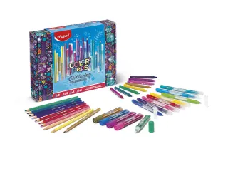 Tekenset Maped Color'Peps glitter 31-delig assorti - 4