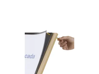 Infostandaard Rocada Natural A4 kantelbaar - 8