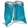 Dubbele Afvalverzamelaar Standhouder 980x850x480mm 120 Liter