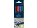 Permanent marker Schneider Maxx 130 rond 1-3mm assorti 4 stuks