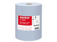 Katrin Classic 464163 Poetspapier op Rol XXL Blauw 2-laags