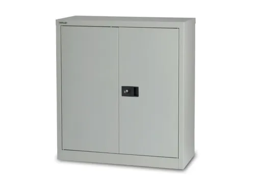 kantoorkast openslaande deuren HxBxD 1000x914x400mm Stalen lichtgrijs