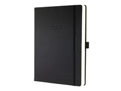 Agenda Conceptum A4+ 2027 (NL/FR/EN/DE) Couverture rigide Noir