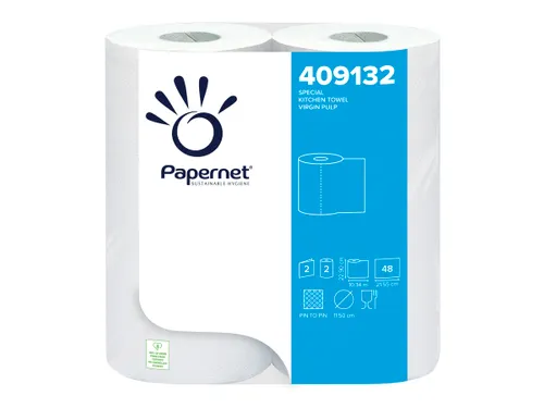 Keukenrol 409132 Special 2-laags wit 48 vellen