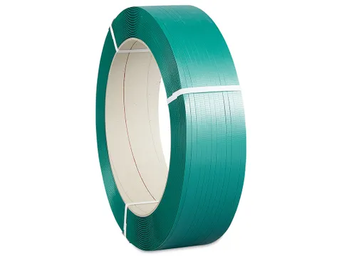Omsnoeringsband Groen PET 15.5x0.60mmx2000mtr K406