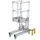 werkbordes,verrijdbaar,werk H 3m,platform H 1m,BxD 600x860mm