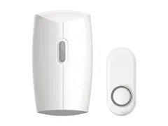 Stekkerdeurbelset KlikAanKlikUit ACDB-8000AC wit