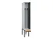 locker met bank,voor scheiding van kleding,HxBxD 2120x300x815mm,1vak