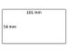 Etiket Dymo 99014 Labelprint Adreslabel Etiket 54x101mm S0722430 - 6