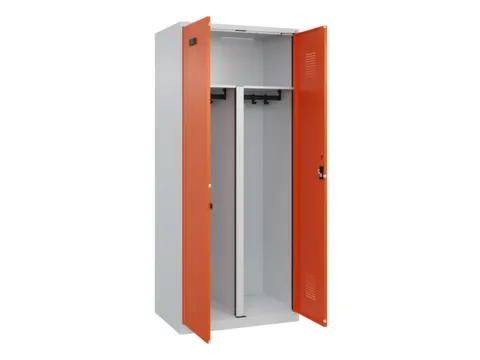 PBM-locker,HxBxD 1850x800x500mm,2vak,vak B 400mm,cil.-slot