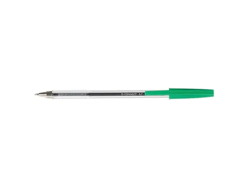 Balpen Met Dop Medium Punt 1.0mm Groen