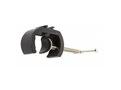 Zipper-Wall Buisklem voor wandverlichting Zwart