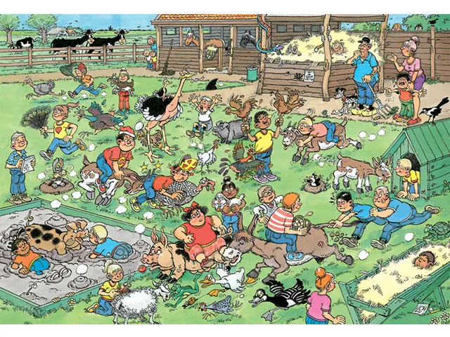 Puzzel Jan van Haasteren Junior 6 De Kinderboerderij 360 stukjes